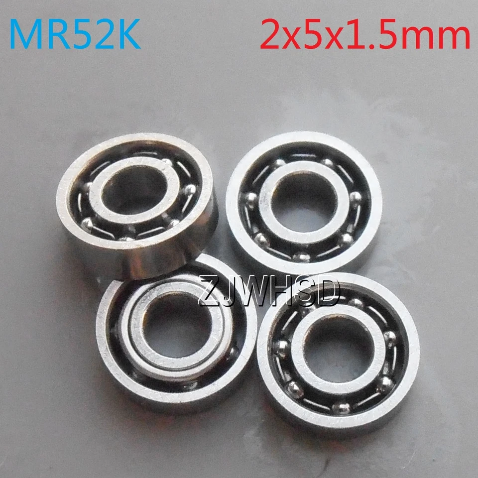 4pcs MR52 Bearing ID: 2 OD: 5 W: 1.5 mm for TAMIYA TRAXXAS HPI ALIGN LOSI RC DIY - Image 1 of 1