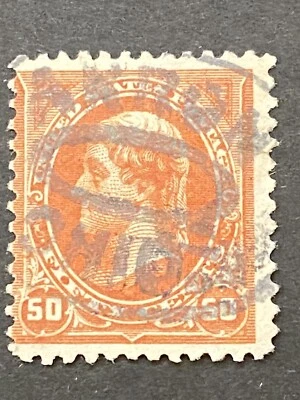 US Stamps- SC# 260 - Solid Stamp - Used - SCV =   $140.00 - Image 1 of 2
