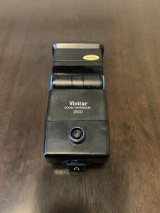 Vivitar Zoom Thyristor 3500 Shoe Mount Flash - Picture 1 of 3