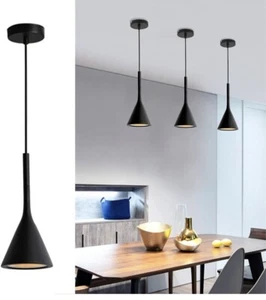 KCO Lighting moderne Pendelleuchte Metall Aluminium Schirm Kücheninsel Decke - Bild 1 von 8