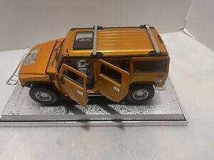 Maisto Hummer H2  SUV Burnt Orange - Special Edition 1/18 Diecast - NO Box
