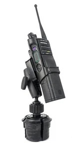 Cup Holder Mount For Motorola APX4000 APX6000 APX7000 APX8000 XTS5000 - Picture 1 of 3