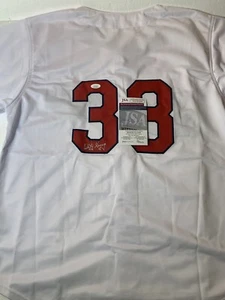 Whitey Herzog Signed Pro Style Custom Washington Senators Jersey JSA COA - Picture 1 of 3