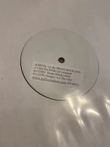 HALLUCINATION RECORDS-WHITE LABEL-HTX 007-MONK VS TRACK MACK-Rabbit In The Moon - Picture 1 of 7