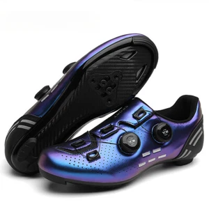 MTB Cycling Sneaker Road Bike Sneaker with SPD-SL Cleats Racing Bicycle Shoes  - Picture 1 of 35