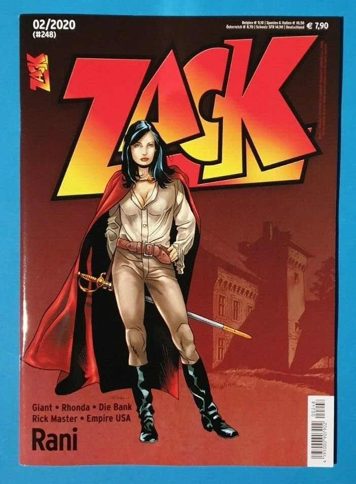 Fumetto Zack 02/2020 n.248 NUOVO + MAI LETTO