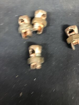 4- ILSCO IK-2 Electrical Lug Wire Connector CU 10 SOL 2awg  UL DB Copper - Image 1 of 4