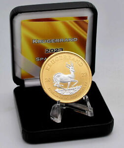 1 oz Silber Krügerrand 2023 1 Rand Südafrika Space Gold Edition