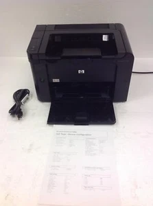 HP LaserJet P1606DN Printer 32Mb Page Count 92502 Usb Network Duplexer Free Ship - Picture 1 of 12