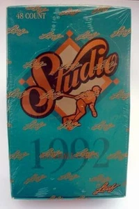 1992 LEAF STUDIO UNOPENED WAX BOX 48 PACKS FACTORY SEALED NEW - Bild 1 von 13