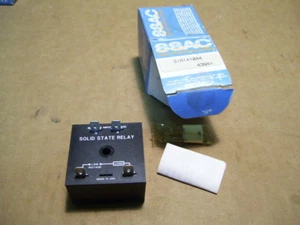 NUOVO INTERRUTTORE STATO SOLIDO SSAC SIR1A10A4 10A 120V 9-30VAC/DC CTRL P1754 - Foto 1 di 3
