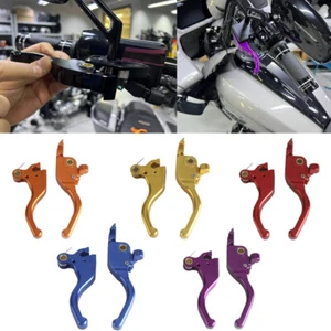 Nuevo juego de palancas de freno + embrague para Harley Touring Road Glide CVO 121 FLTRXSE - Imagen 1 de 19