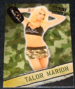 BENCHWARMER  BUBBLE GUM 2013 - BOOT CAMP - INSERT CARD #14  TALOR MARION  -HOT!! - Picture 1 of 2