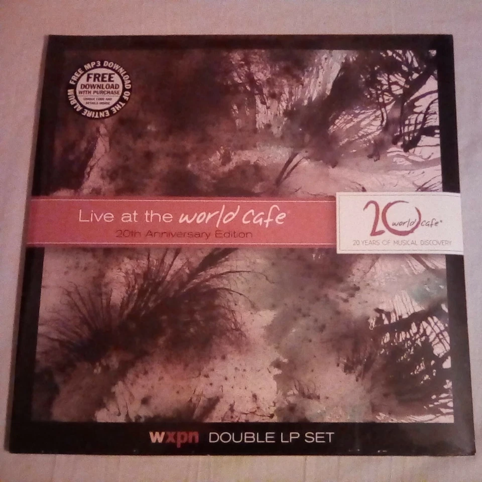 Live at The World Cafe 20th Anniversary Edition WXPN 2x CD Set