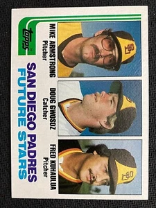 1982 Topps #731 San Diego Padres Stars - Armstrong, GWOSD & Kuhaulua 071022 - Bild 1 von 2