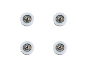 Laufrolle Lagerrolle Rolle Duschtür Tür Rollen Kugellager Rad 22mm 4 Stück - Bild 1 von 4