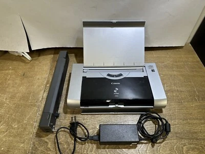 CANON PIXMA IP90V BLUETOOTH PRINTER AND K30204 BATTERY FOR PARTS POWER ON NO INK - Image 1 of 4