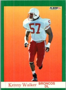 1991 Fleer #428 Kenny Walker - Picture 1 of 2