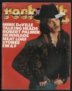 ROCK & FOLK 182/1982 EARTH WIND & FIRE MEAT LOAF PALMER + POSTER TAKING HEADS - Picture 1 of 1