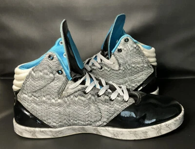 Men's Nike Kobe 9 NSW Lifestyle Mid Black Platinum Marble Trainers Size 13 - Image 1 of 4