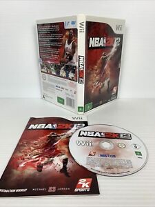 NBA 2K12 Nintendo Wii w/ Manual - FREE TRACKED POST
