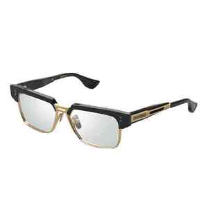 DITA HAKATRON DTX 410-A-01 Yellow Gold Black Clear Lens Eyeglasses Frames