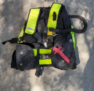 Zeagle USA Unisex Scuba Green Diving Vest Size Large For Parts As Is As Seen - Picture 1 of 10