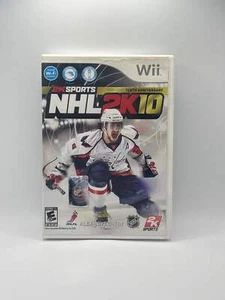 NHL 2K10 (Nintendo Wii, 2009) No Manual - Tested Working - Picture 1 of 3