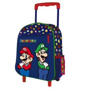 ZAINO Zainetto TROLLEY ASILO SUPER MARIO BROS e LUIGI new a - Foto 1 di 1