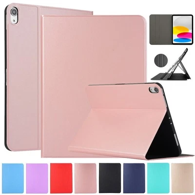For iPad 5/6/7/8/9/10/11th Gen Pro Air 11 13 Smart Leather Flip Stand Case Cover - Image 1 of 4