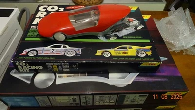 3 Hitek Co2 Racing Kits Porsche 924 GT, Lancia Beta, Colani  in OVP unbespielt - Bild 1 von 4