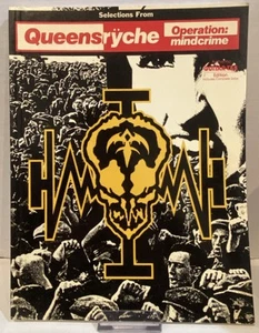 QUEENSRYCHE Operation:Mindcrime Authentic Bass-Tab Edition Guitar Tab Book (178) - Picture 1 of 3