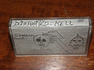 DISTORTED HELL - STOMACH PUMP / BLOOD CANCER (CASSETTE DEMO) ULTRA RARE! / CRE - Image 1 of 4
