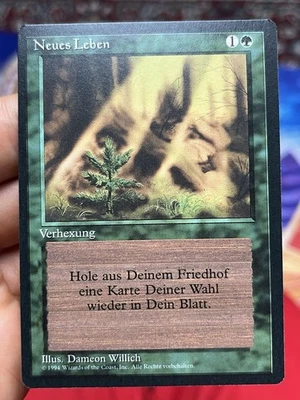 German FBB • Regrowth • Pack Fresh • Mtg (1763) - Image 1 of 4