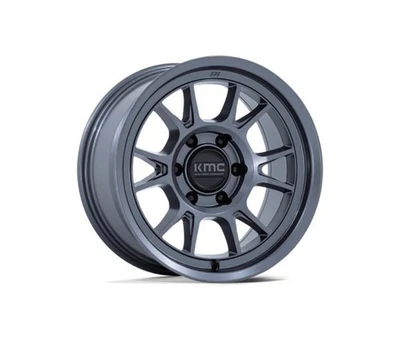 Rueda antracita mate 17" 0 mm para llanta Ford Lincoln KMC KM729 Range 17x8,5 6x135 Foto 1 de 4