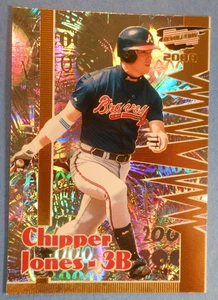 2000 Pacific Revolution #15 Chipper Jones BASEBALL Atlanta Braves HOF - Picture 1 of 6