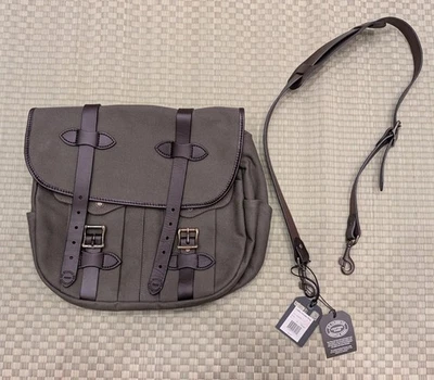 Bolso de Campo Mediano Filson Verde Nutria Nuevo con Etiquetas Hecho en EE. UU. *Ver Correa para el Hombro Foto 1 de 4
