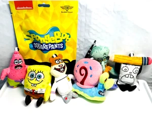 Nickelodeon **SPONGEBOB & FRIENDS CLIP BAG CHARM KEY CHAIN NEW** You Choose - Bild 1 von 9