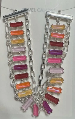 Pulsera Bomb Party Verano Joya Caramelo Brynn RBP7387 Verano Miel Plata Foto 1 de 3