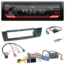 JVC DAB Lenkrad Bluetooth USB Autoradio für BMW 1er E87 2004-2013 Aktiv - Bild 1 von 9