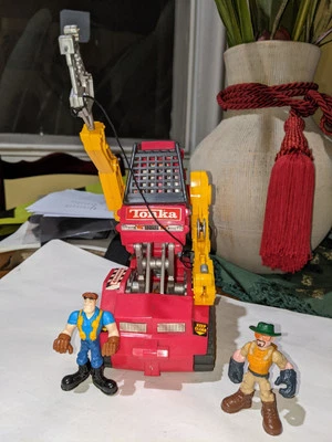 WALKING  Joe Firewalker TONKA Motorized ROBOT TANK VEHICLE Hasbro 1999 - - image 1 of 4