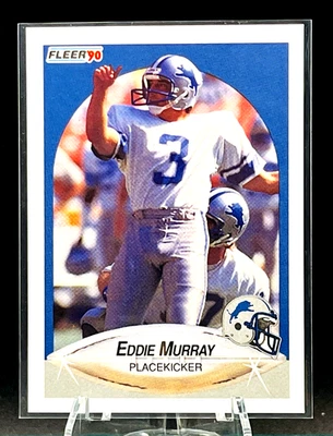 1990 Fleer | Eddie Murray #282 | Detroit Lions | SEE DESCRIPTION - Image 1 of 2