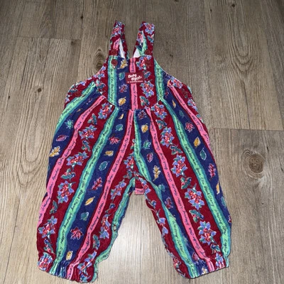 Mono vintage OshKosh Baby B’gosh RARO pana burbuja mameluco 6-9 M hecho en EE. UU. Foto 1 de 4