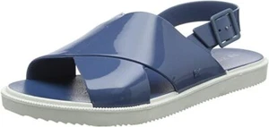 Womens Zaxy Sandals Match Open Toe Cross Strap Beach Shoes Black Blue RRP £34.95 - Picture 1 of 6