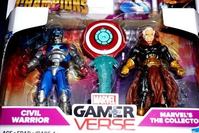 ЭКШН-ФИГУРКИ MARVEL GAMER VERSE 3,75 ДЮЙМА ГРАЖДАНСКИЙ ВОИН И КОЛЛЕКЦИОНЕР HASBRO 2017 - Изображение 1 из 3