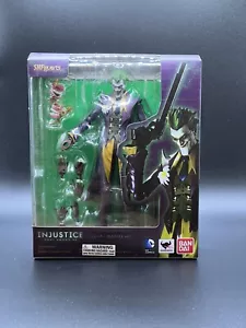 The Joker Figure Injustice Gods Among Us 2014 S.H.Figuarts rare Bandai - Picture 1 of 4