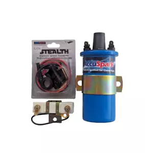 Electronic Ignition Kit Coil & Resistor for Holden Gemini TX TC TD TE TF TG - Foto 1 di 7