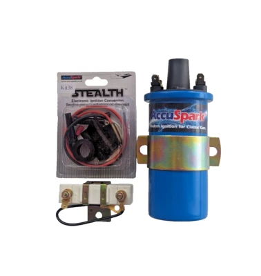 Electronic Ignition Kit Coil & Resistor for Holden Gemini TX TC TD TE TF TG - Image 1 of 4