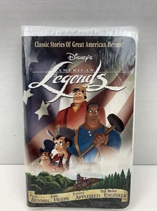 DISNEY'S - AMERICAN LEGENDS - (VHS, 2002) - BRAND NEW - FACTORY SEALED - Picture 1 of 3