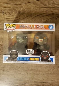 Funko POP! Godzilla vs Kong BAM Exclusive 2-Pack - Picture 1 of 4
